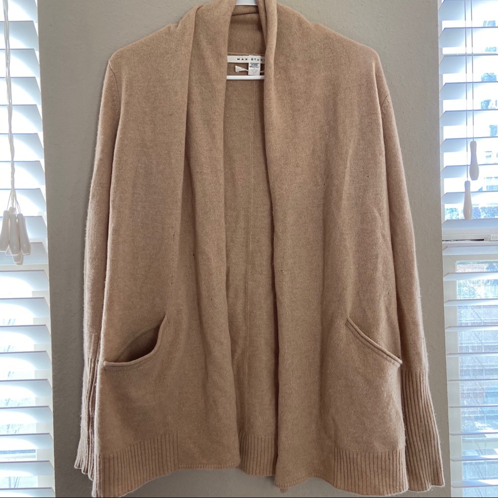 Max Studio 100% Cashmere cardigan